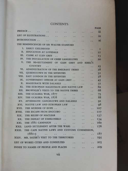 The Reminiscences of Sir Walter Stanford vol 1 and 2 by J W MacQuarrie