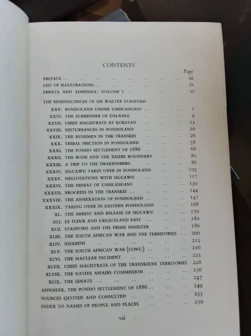 The Reminiscences of Sir Walter Stanford vol 1 and 2 by J W MacQuarrie