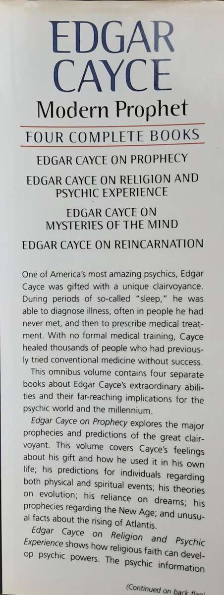 Modern Prophet, Four Complete Books by Edgar Cayce
