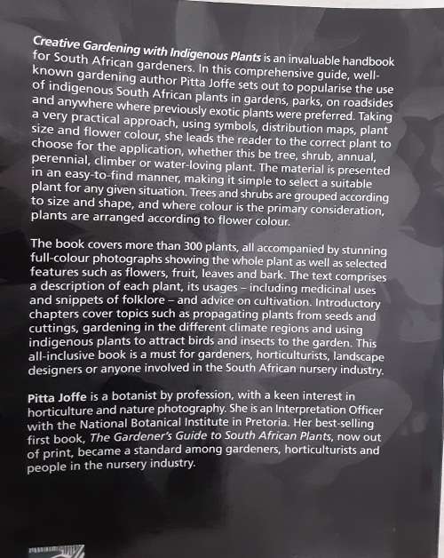 Creative Gardening with Indigenous Plants A South African Guide by Pitta Joffe & Tinus Oberholzer
