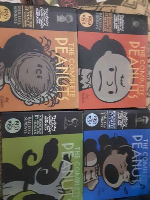 The Complete Peanuts, The Definitive Collection of Charles M Schulz 4 Volumes 1950 to 1958