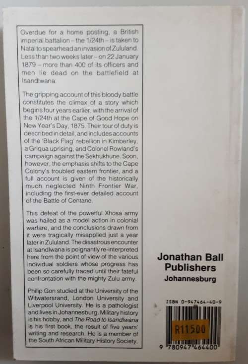 The Road to Isandlwana by Philip Gon