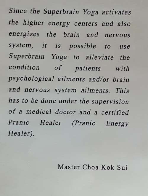 Master Choa Kok Sui Superbrain Yoga