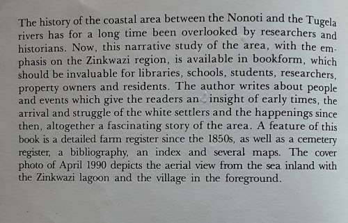 Zinkwazi Beach & Surrounding Area Natal North Coast by H G O Achtzehn