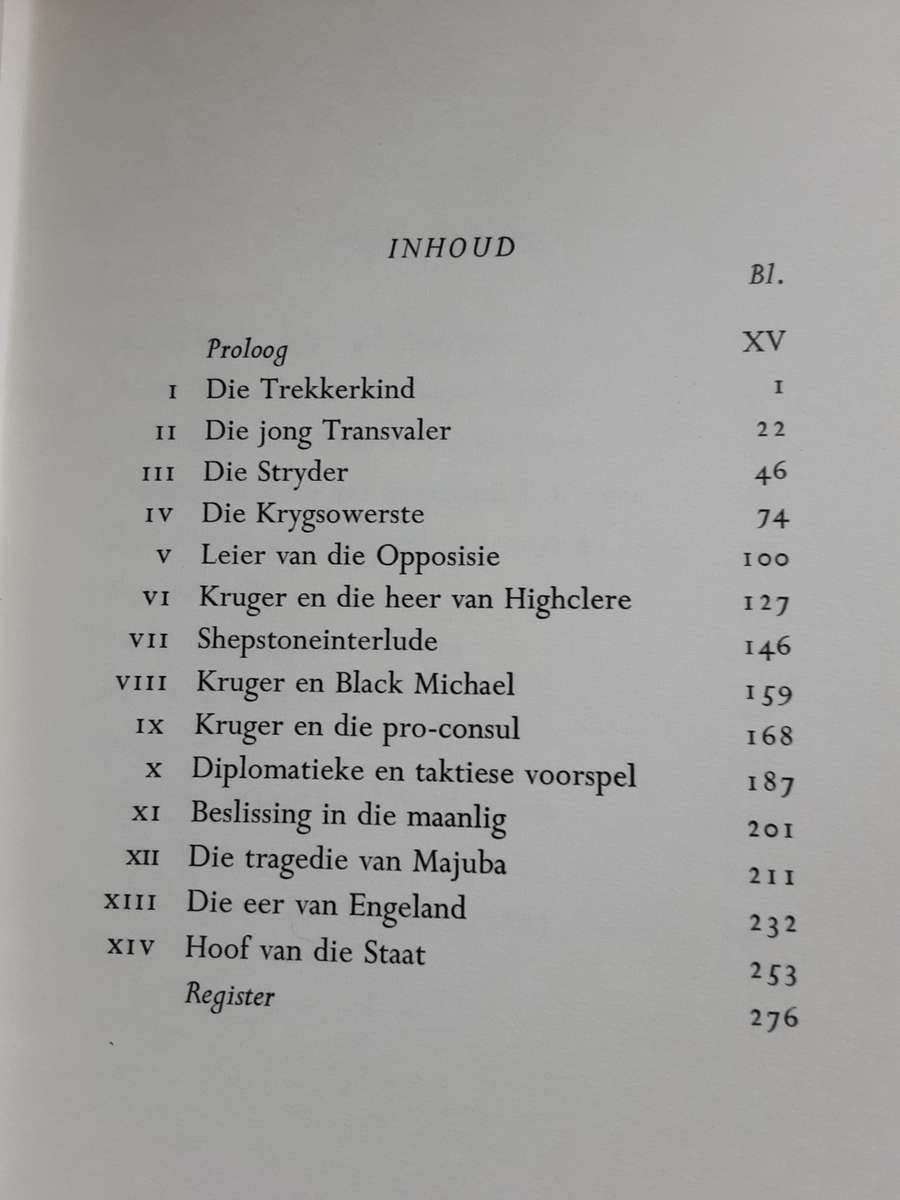 Paul Kruger deur D W Kruger 2 volumes 1825-83 & 1883-1904 text in Afrikaans