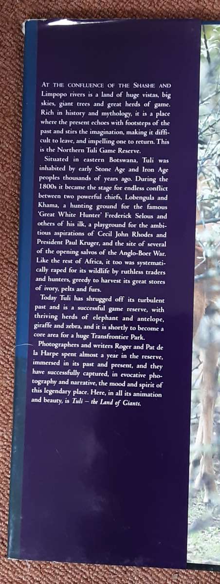 Tuli Land of Giants by Roger and Pat De La Harpe