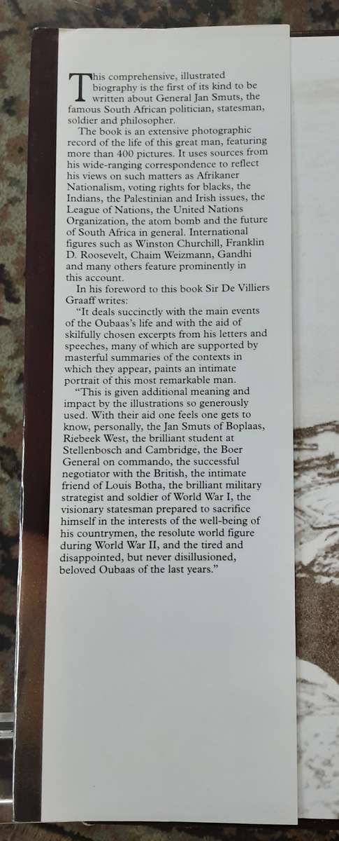 Jan Smuts An Illustrated Biography by Trewhella Cameron