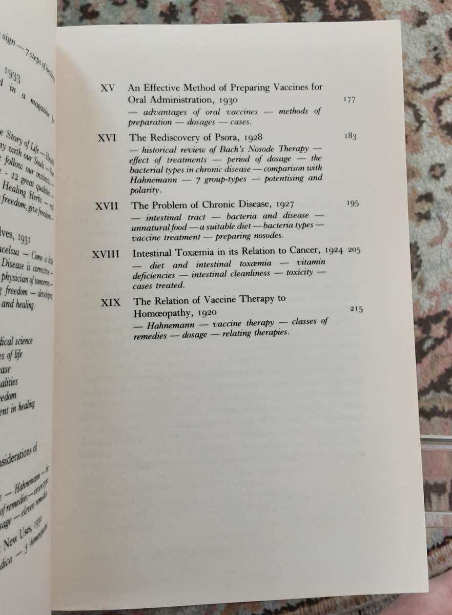 Collected Writing of Edward Bach 1886-1936 edited by Julian Barnard