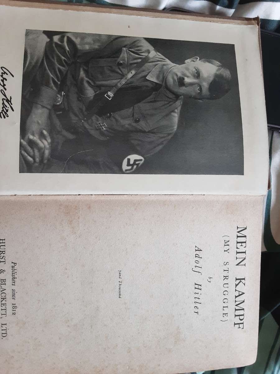 My Struggle (Mein Kampf) by Adolf Hitler **Hurst & Blackett edition published **1938**