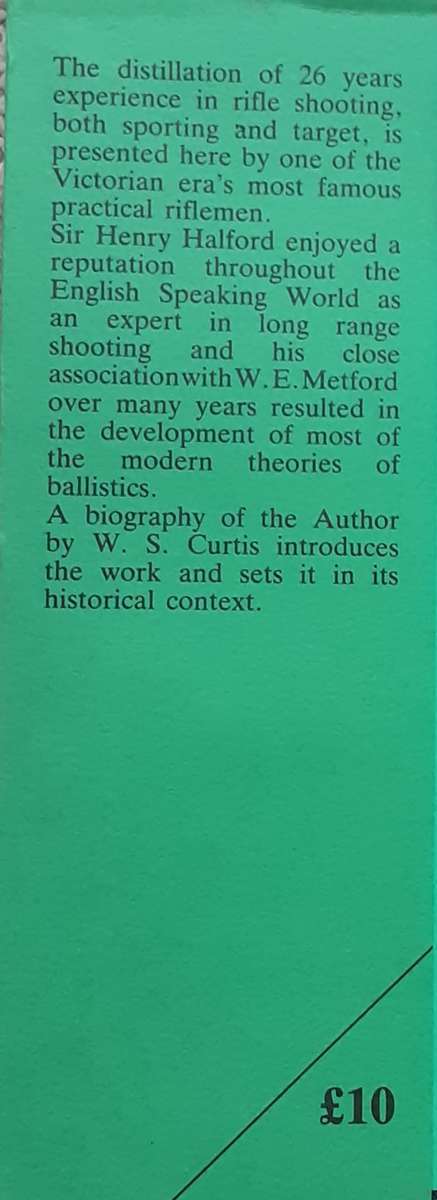 The Art of Shooting with The Rifle by Sir Henry St John Halford 1888