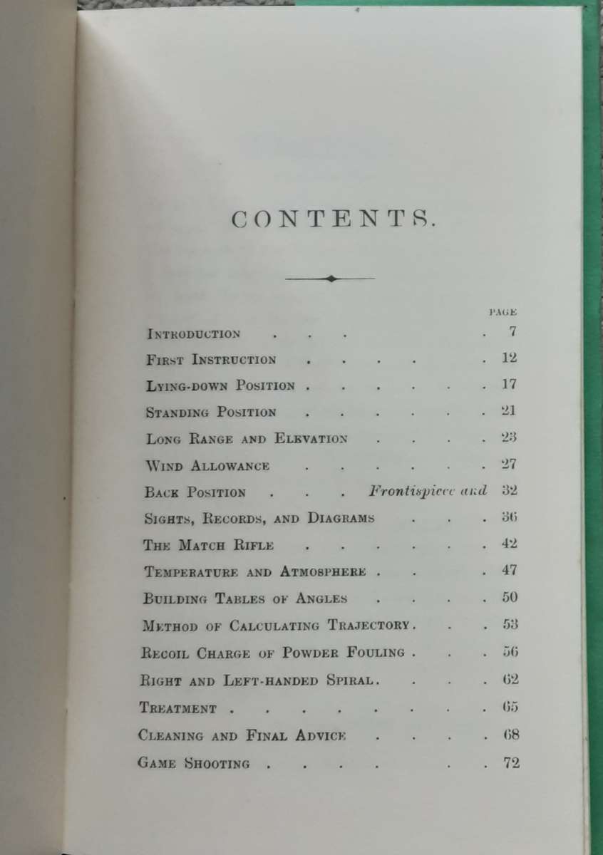 The Art of Shooting with The Rifle by Sir Henry St John Halford 1888