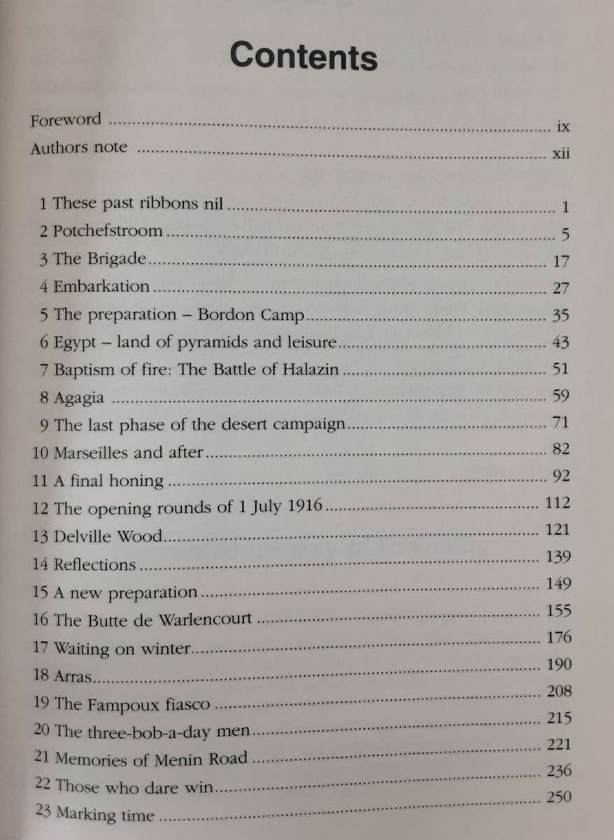Pyramids and Poppies The 1st SA Infantry Brigade in Libya, France & Flanders 1915-1919 by P Digby