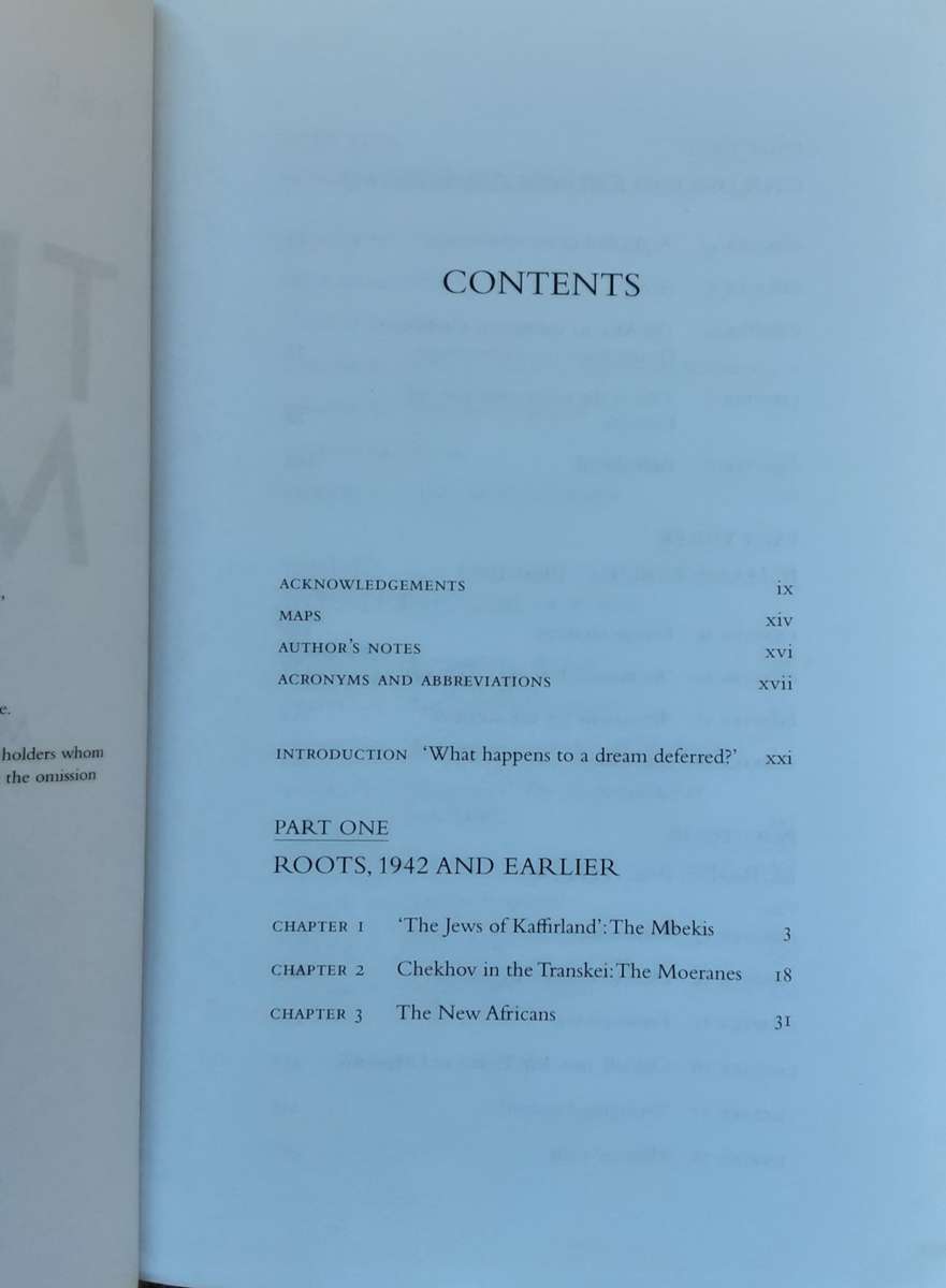 The Dream Deferred Thabo Mbeki by Mark Gevisser