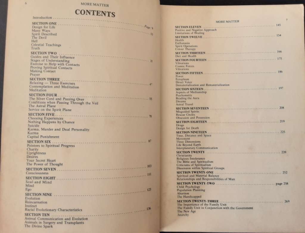 More Matter compiled by C A Wild