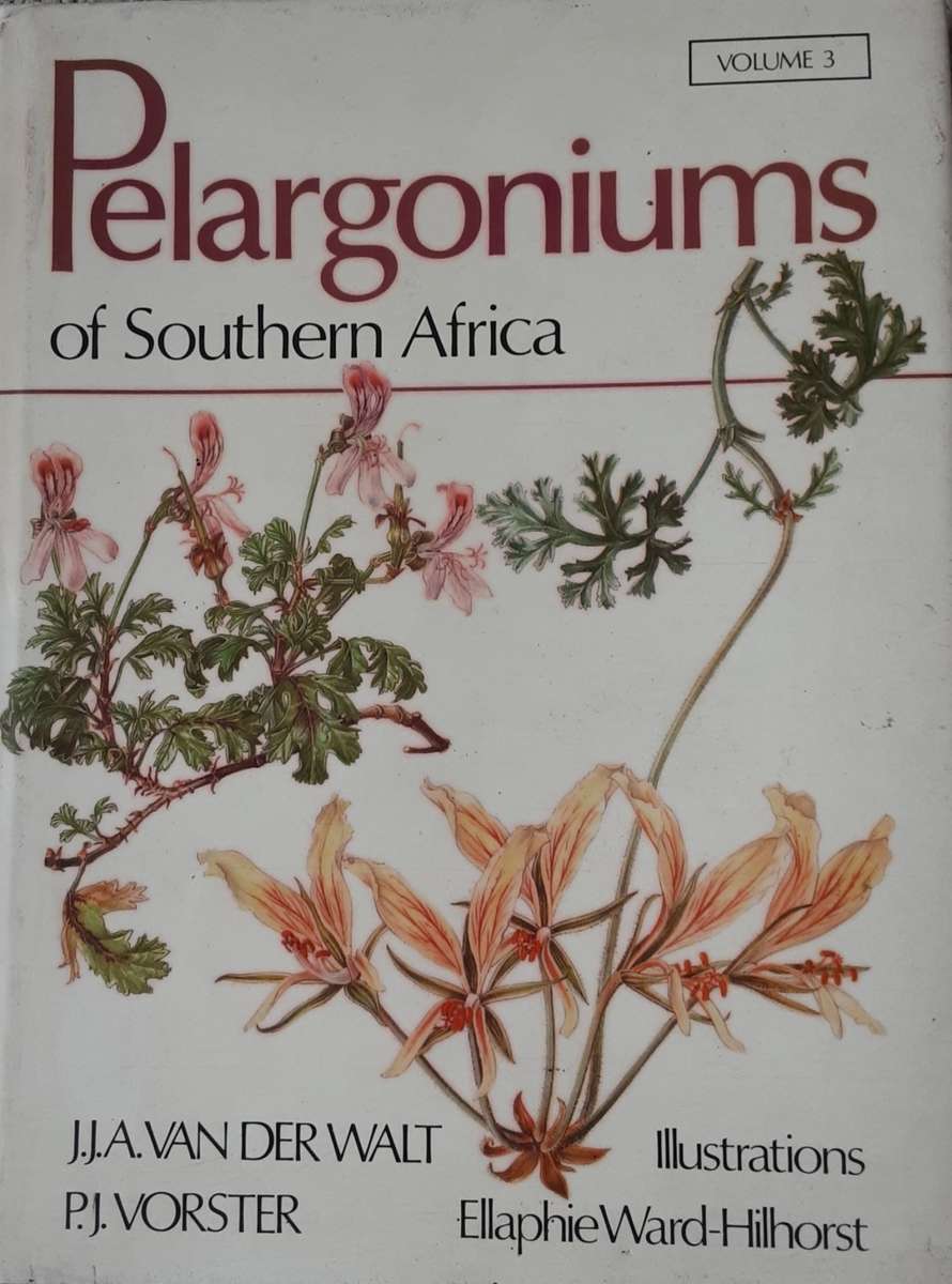 Pelargoniums of Southern Africa Volume 3 by J Van Der Walt & P J Vorster