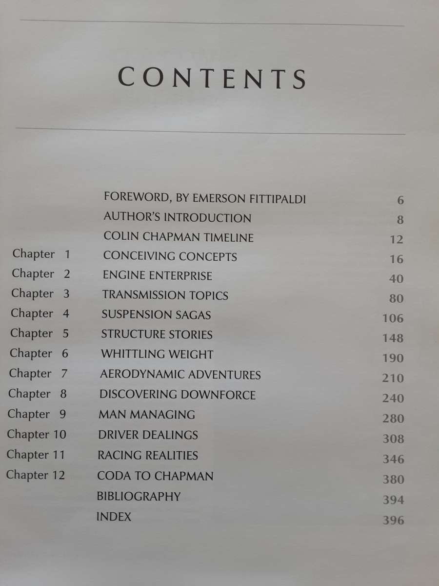 Colin Chapman Inside The Innovator by Karl Ludvigsen