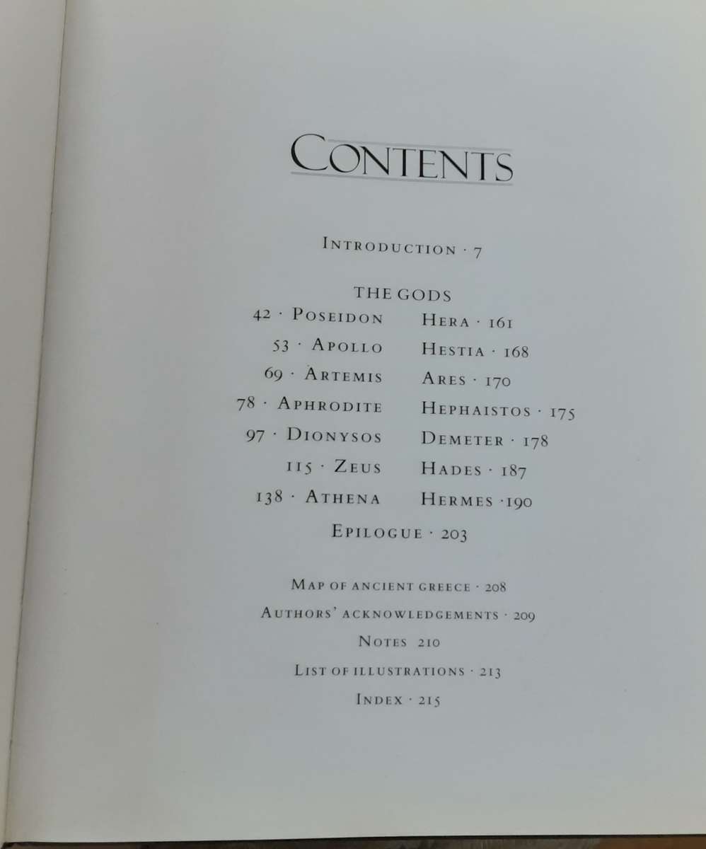 The Gods of Greece by Arianna Stassinopoulos and Roloff Beny