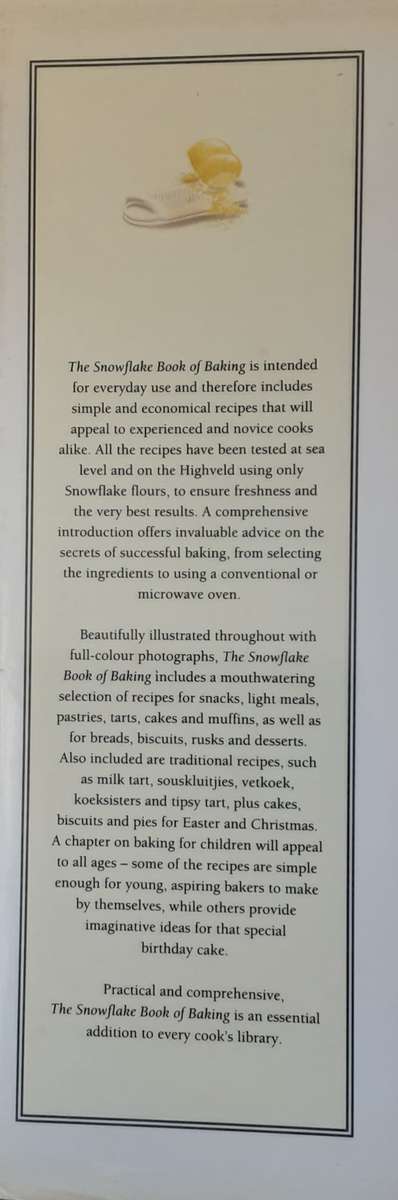 The Snowflake Book of Baking