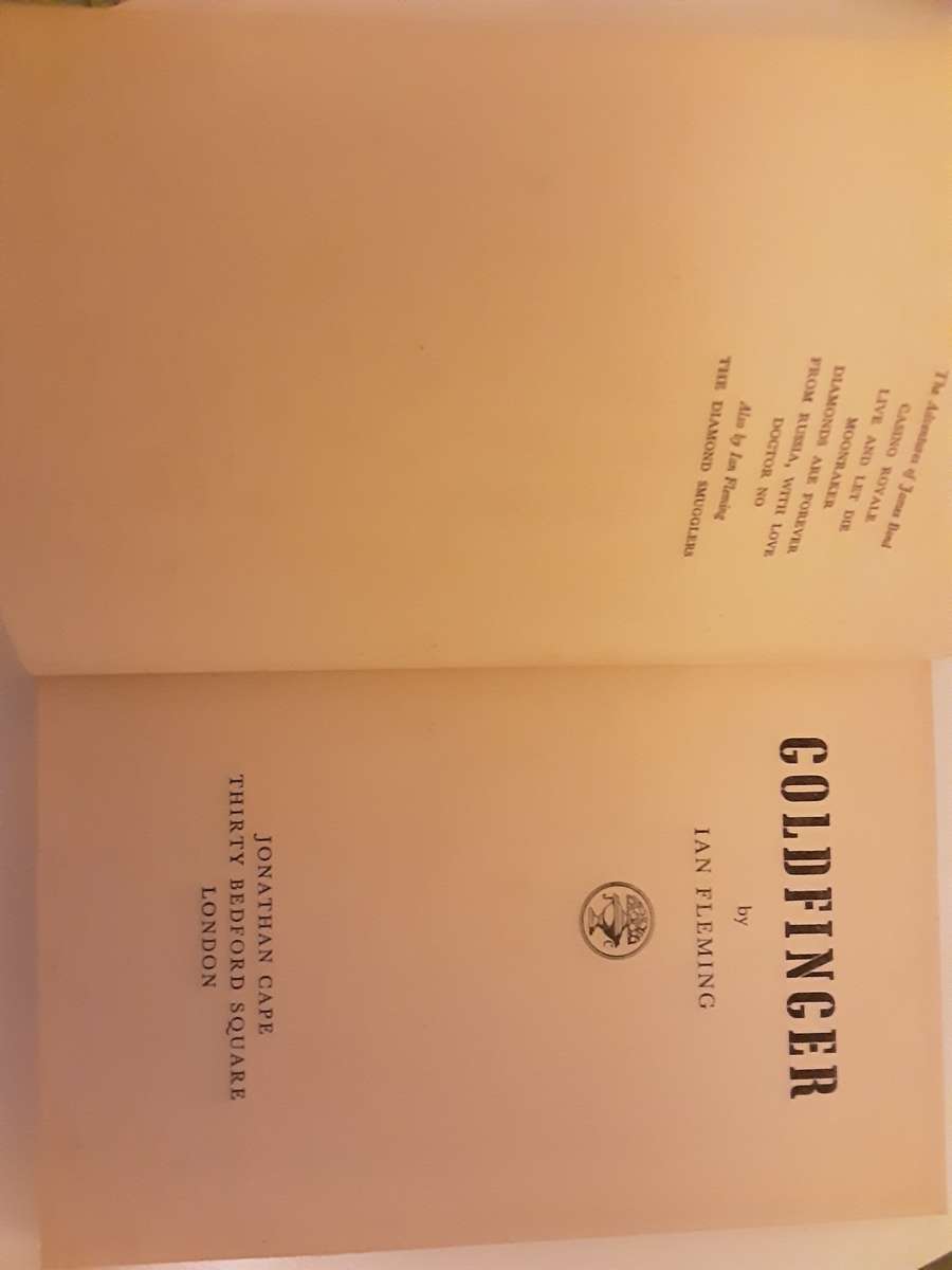 Goldfinger by Ian Fleming ***First Edition Hardcover***