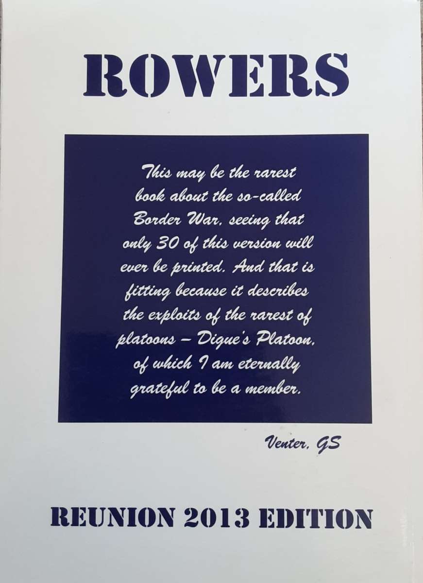 Book 1 of Digest Platoon, Rowers Basics January to March 1983 by Venter G S **Signed limited edition