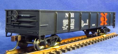 Bachmann HO silver series 17231 40' Gondola
