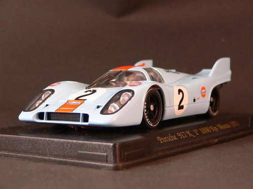 FLY 1/32 scale slot car Item C52 Porsche 917K in Gulf colors