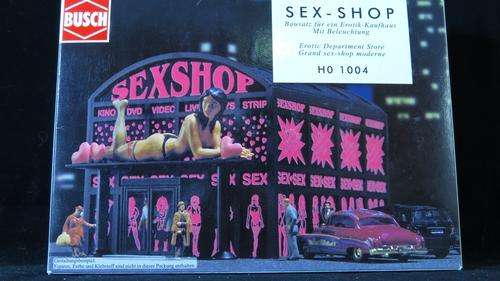 BUSCH HO 1004 Sex shop. With lights and accessories
