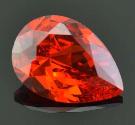 Exquisite 8.45ct Pear-Shaped AAA Red Ruby
