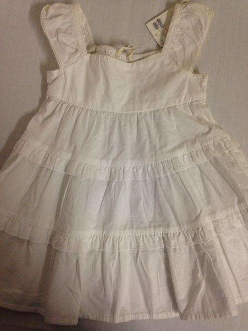 H&M White Dress Top (18-24 months)