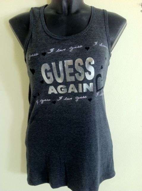 GUESS Grey Vest (Large)