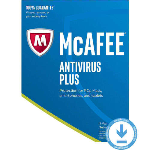 McAfee Antivirus Plus 2017 Latest UNLIMITED Devices PC Mac etc. 1 Year License