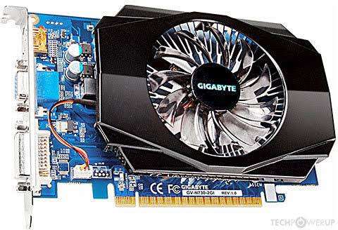 Gigabyte NVIDIA GeForce GT 730 2048MB DDR3 Graphics Card