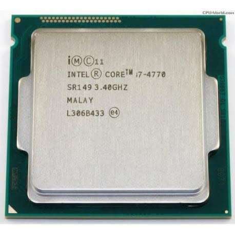 Core i7 4770 4th Generation 3.4 GHz