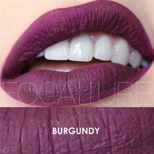 Focallure Matte Liquid Lipstick - Burgundy