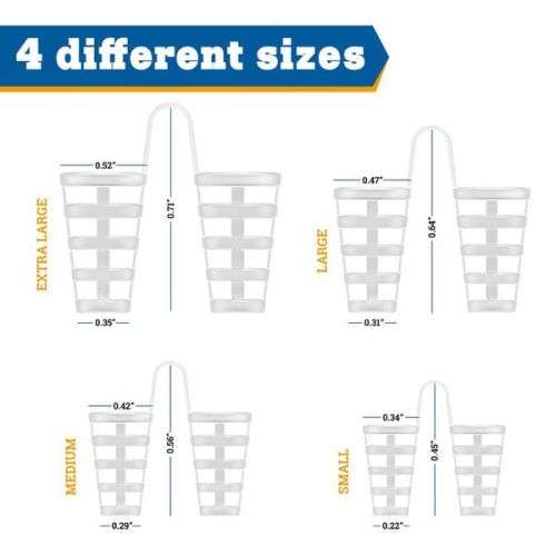 Beauty Trends "Stop Snoring" Nose Cones - Pack of 4