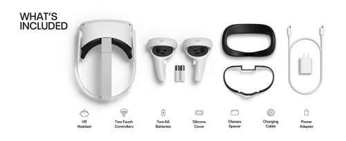 Oculus Quest 2 (128 GB) Advanced All-In-One Virtual Reality Headset