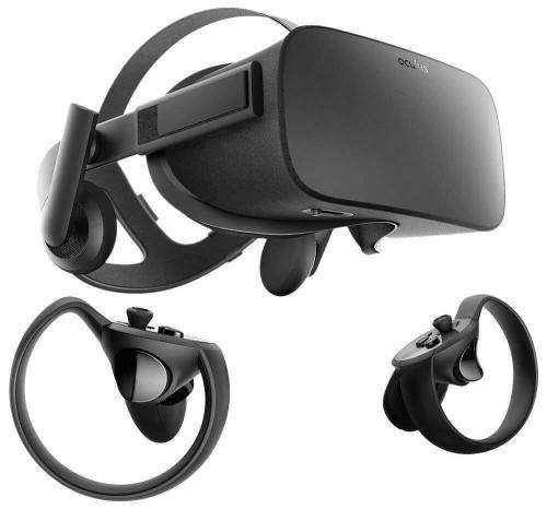 Oculus Rift CV1 VR Bundle - Headset, 2 Touch controllers, 2 Sensors, Xbox Controller