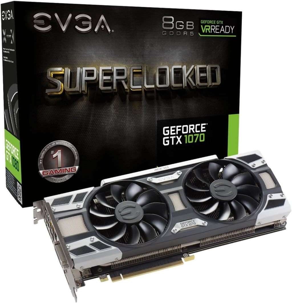 EVGA GTX 1070 SC Gaming 8GB Graphics Card