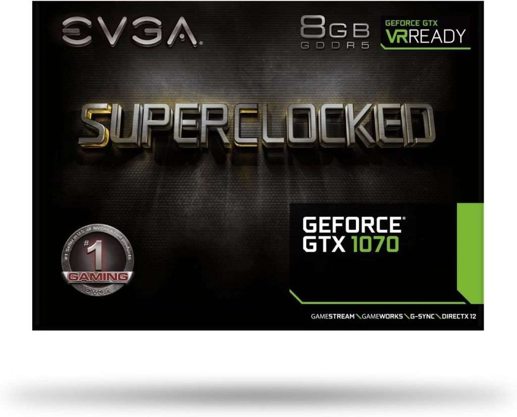 EVGA GTX 1070 SC Gaming 8GB Graphics Card