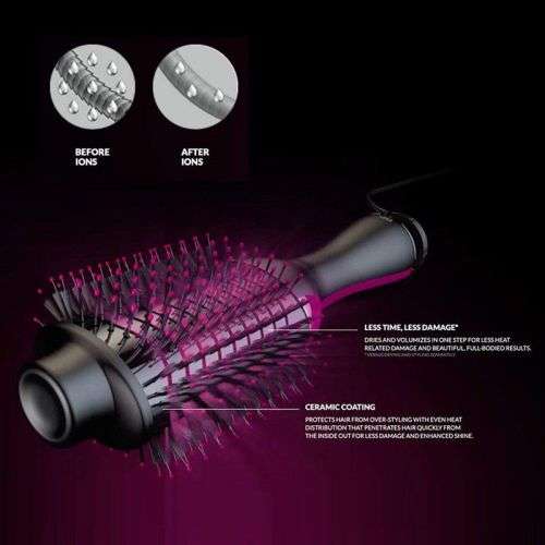 3-in-1 Hair Dryer, Volumiser Styler with Ceramic Heater // Bulk Buy 6+