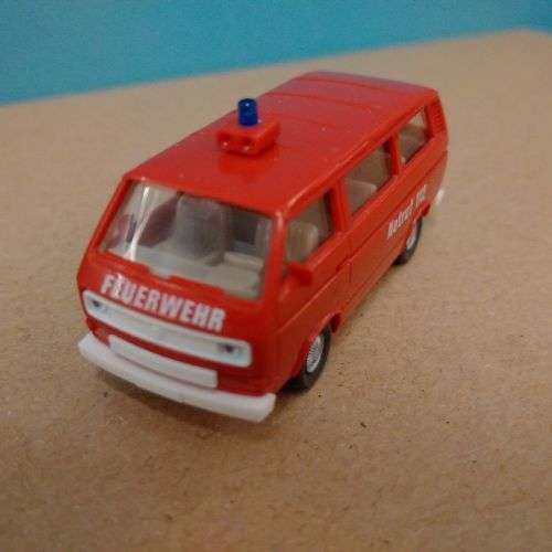 Wiking VW Kombi Fire Dept - 1/87 Scale