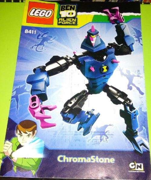 Lego Ben Ten Alien Force Instruction Booklet - 8411