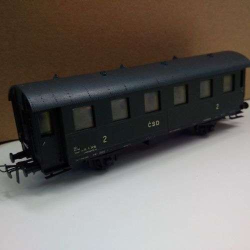 CSD 2nd Class Passenger Coach - HO SCale