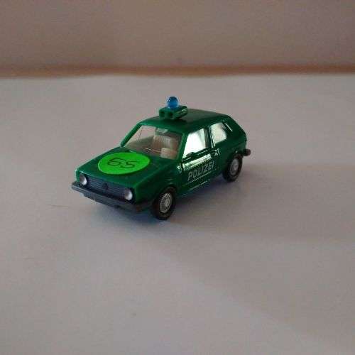 Wiking Volkswagen Golf Police Car - 1/87 Scale
