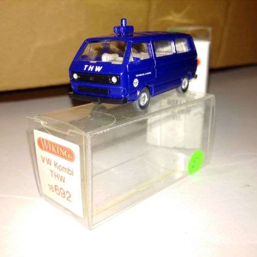 Wiking Volkswagen Kombi THW - 1/87 Scale