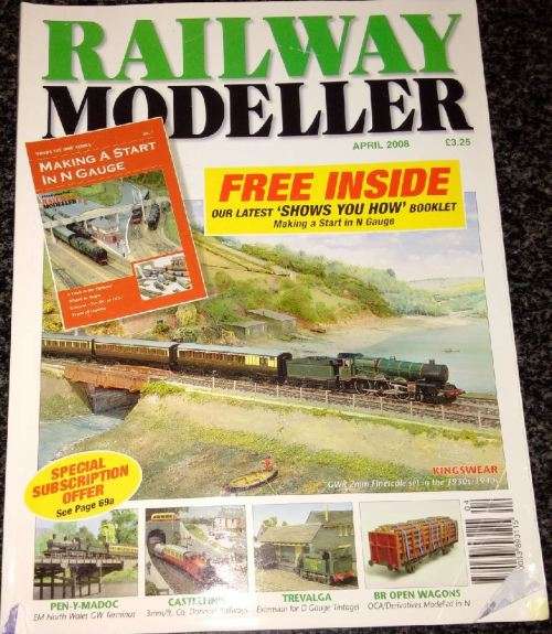 Railway Modeller Magazine - April 2008
