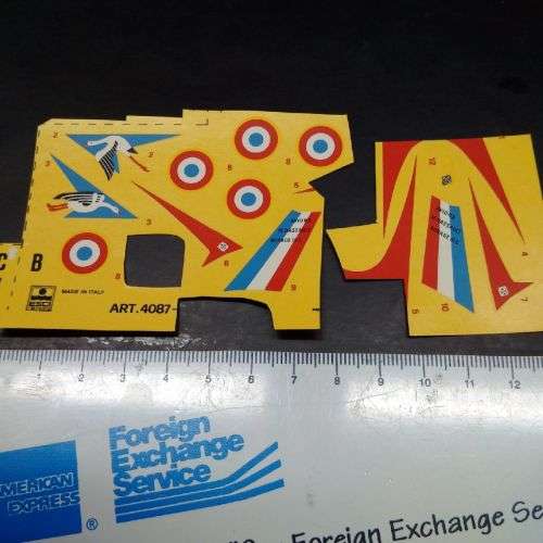 Model Aeroplane Decals - Mirage