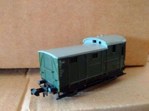 Minitrix DB Guards Van - N Scale