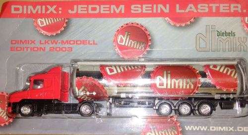 Eurosun Scania Beer Tanker - Diebels Dimix - 1/87 Scale