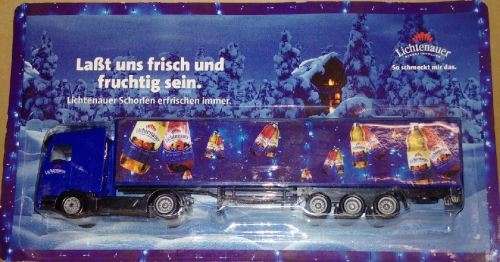 Adtruck MB Actross Lorry - Lichtenauer - 1/87 Scale